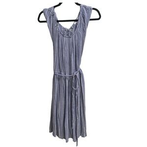 LC Lauren Conrad Blue/White‎ Striped Dress, sz. 2X